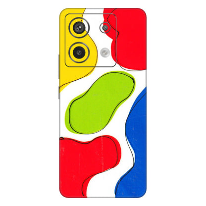 Xiaomi Redmi Phone Skins (All Models) - RGB Colour Paint - 3D Embossed Finish (L-284) Redmi Note 13 Pro 5G