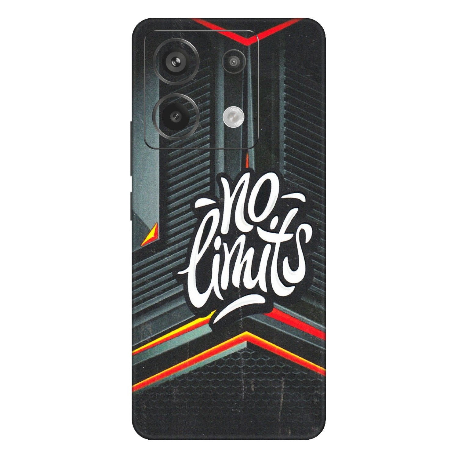 Xiaomi Redmi Phone Skins (All Models) - No Limits - 3D Embossed Finish (L-286) Redmi Note 13 Pro 5G