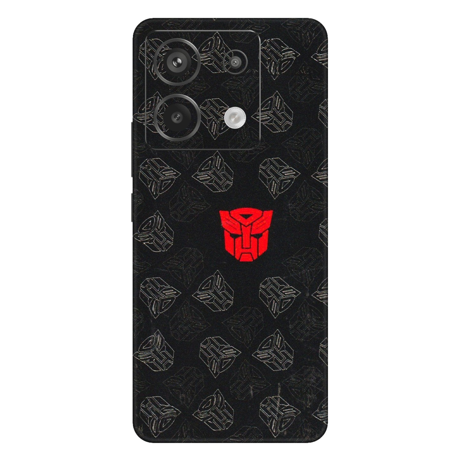 Xiaomi Redmi Phone Skins (All Models) - Transformers Devastation - 3D Embossed Finish (L-301) Redmi Note 13 Pro 5G
