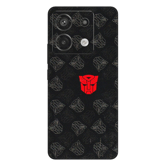 Xiaomi Redmi Phone Skins (All Models) - Transformers Devastation - 3D Embossed Finish (L-301) Redmi Note 13 Pro 5G