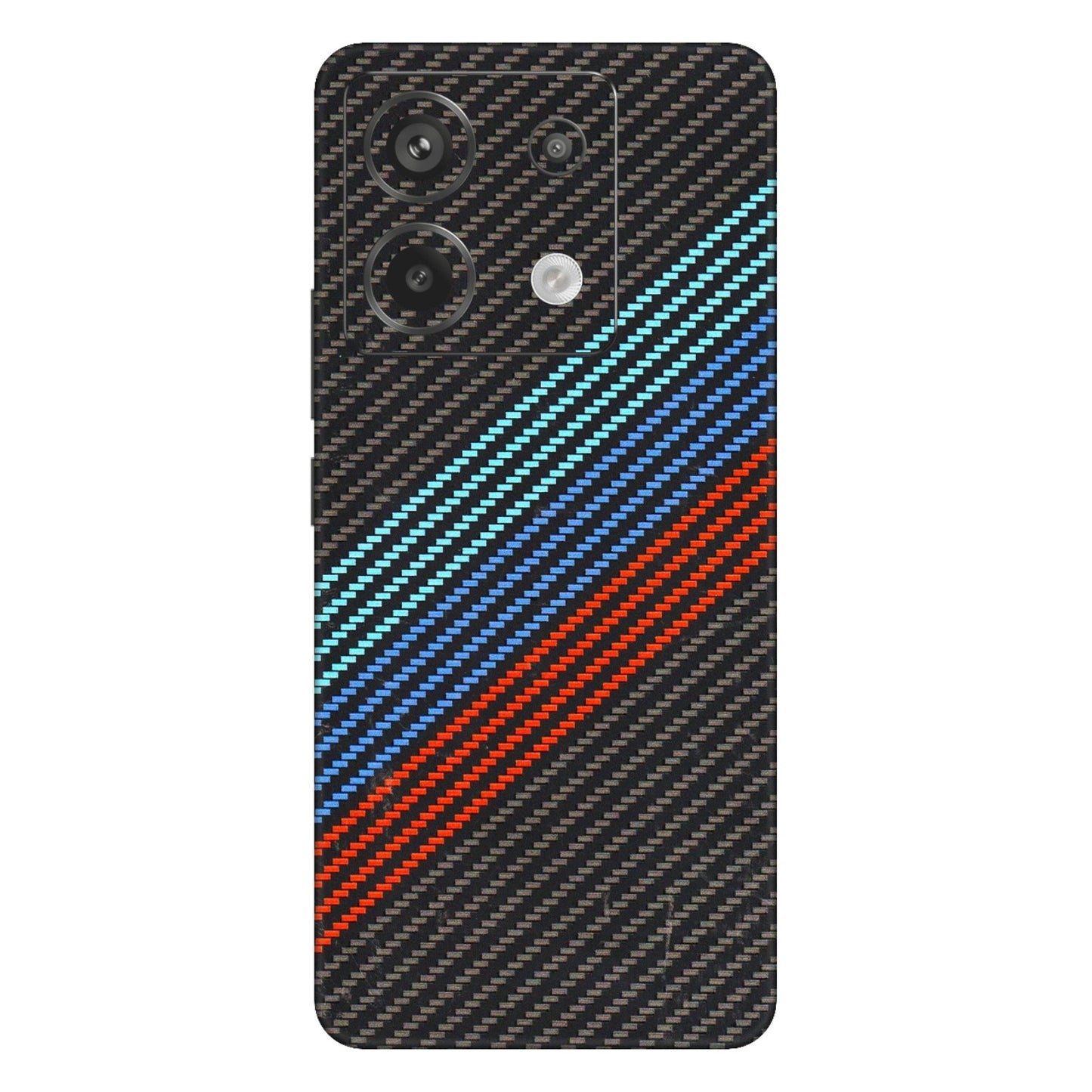 Xiaomi Redmi Phone Skins (All Models) - Carbon BM - 3D Embossed Finish (L-302) Redmi Note 13 Pro 5G
