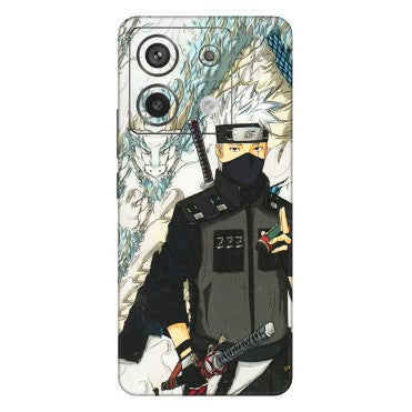 Xiaomi Redmi Phone Skins (All Models) - Kakashi Hatake Naruto Anime - 3D Embossed Finish (L-46) Redmi Note 13 Pro 5G