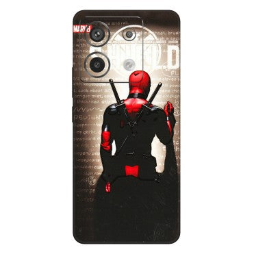 Xiaomi Redmi Phone Skins (All Models) - Deadpool - 3D Embossed Finish (L-56) Redmi Note 13 Pro 5G