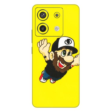 Xiaomi Redmi Phone Skins (All Models) - Flying Beardo - 3D Embossed Finish (L-60) Redmi Note 13 Pro 5G