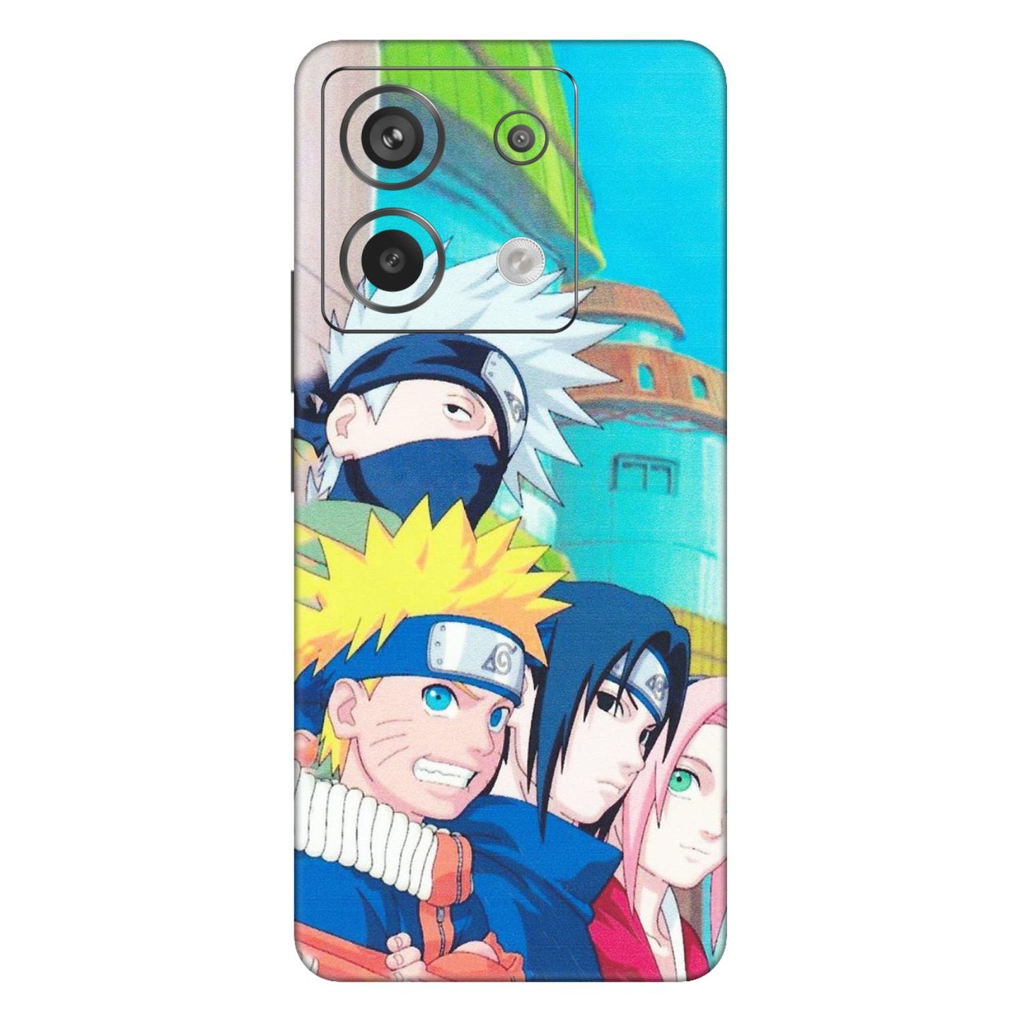 Xiaomi Redmi Phone Skins (All Models) - Team Minato And Kakashi - Matte Finish (M-101) Redmi Note 13 Pro 5G