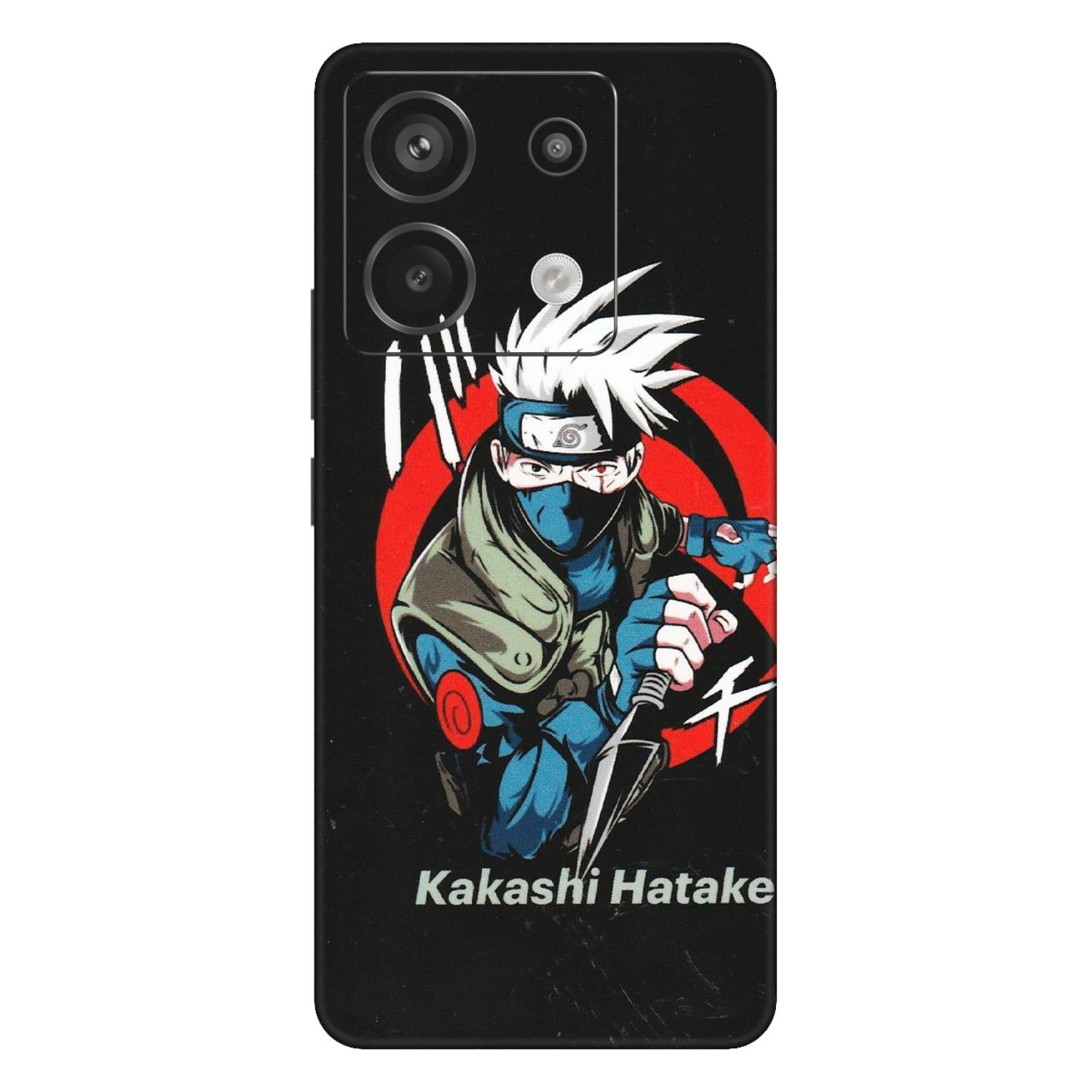 Xiaomi Redmi Phone Skins (All Models) - Naruto Kakashi Hatake Killer - Matte Finish (M-114) Redmi Note 13 Pro 5G