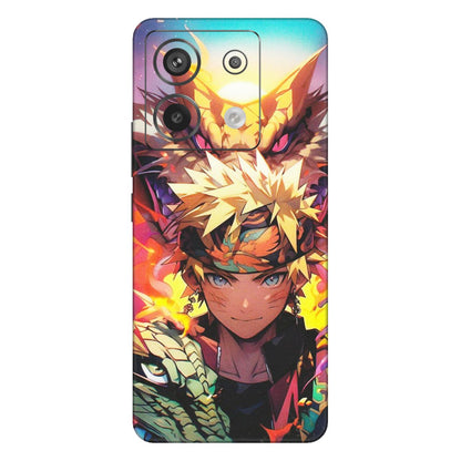 Xiaomi Redmi Phone Skins (All Models) - Angry Naruto Anime - Matte Finish (M-148) Redmi Note 13 Pro 5G
