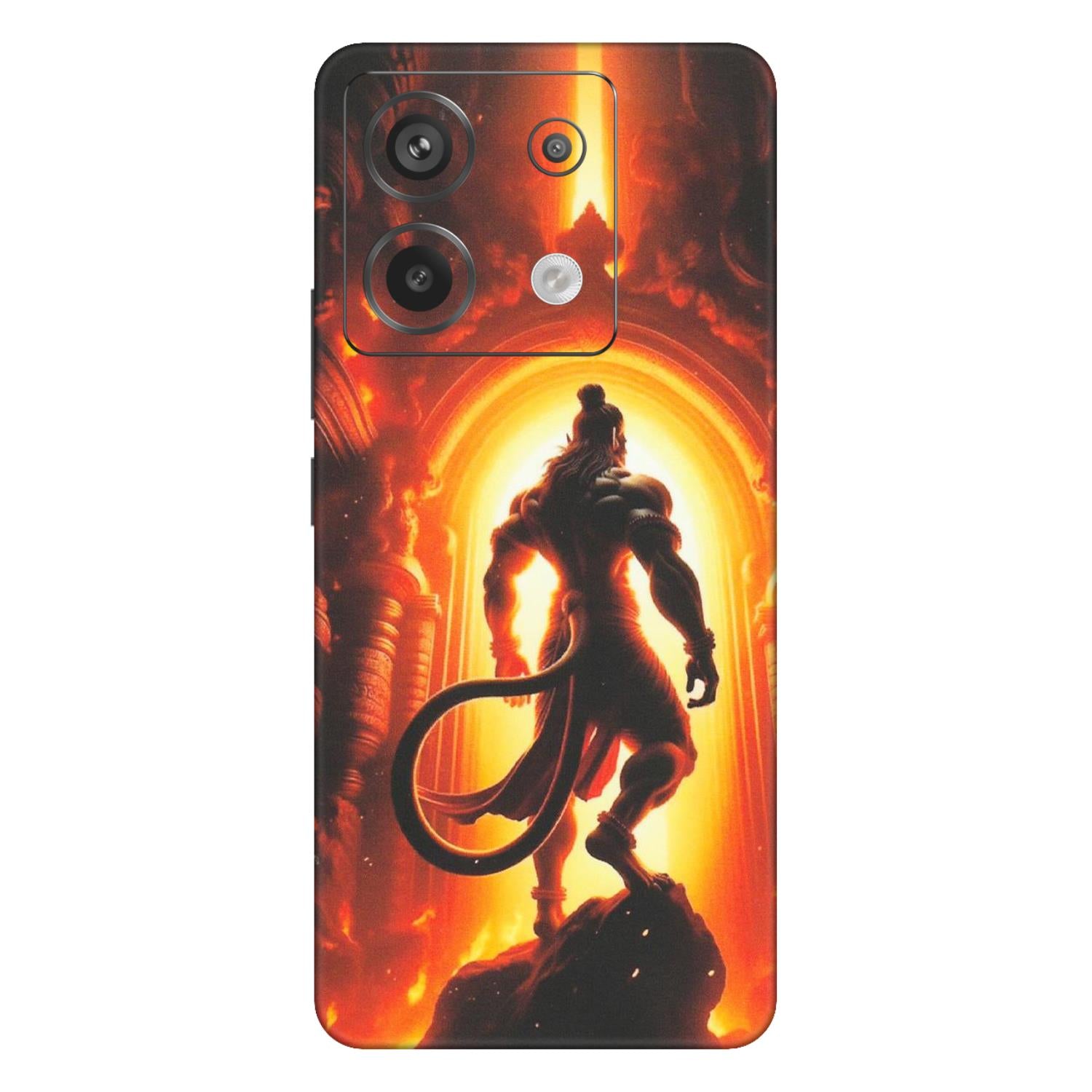 Xiaomi Redmi Phone Skins (All Models) - HanumanJi - Matte Finish (M-06) Redmi Note 13 Pro 5G