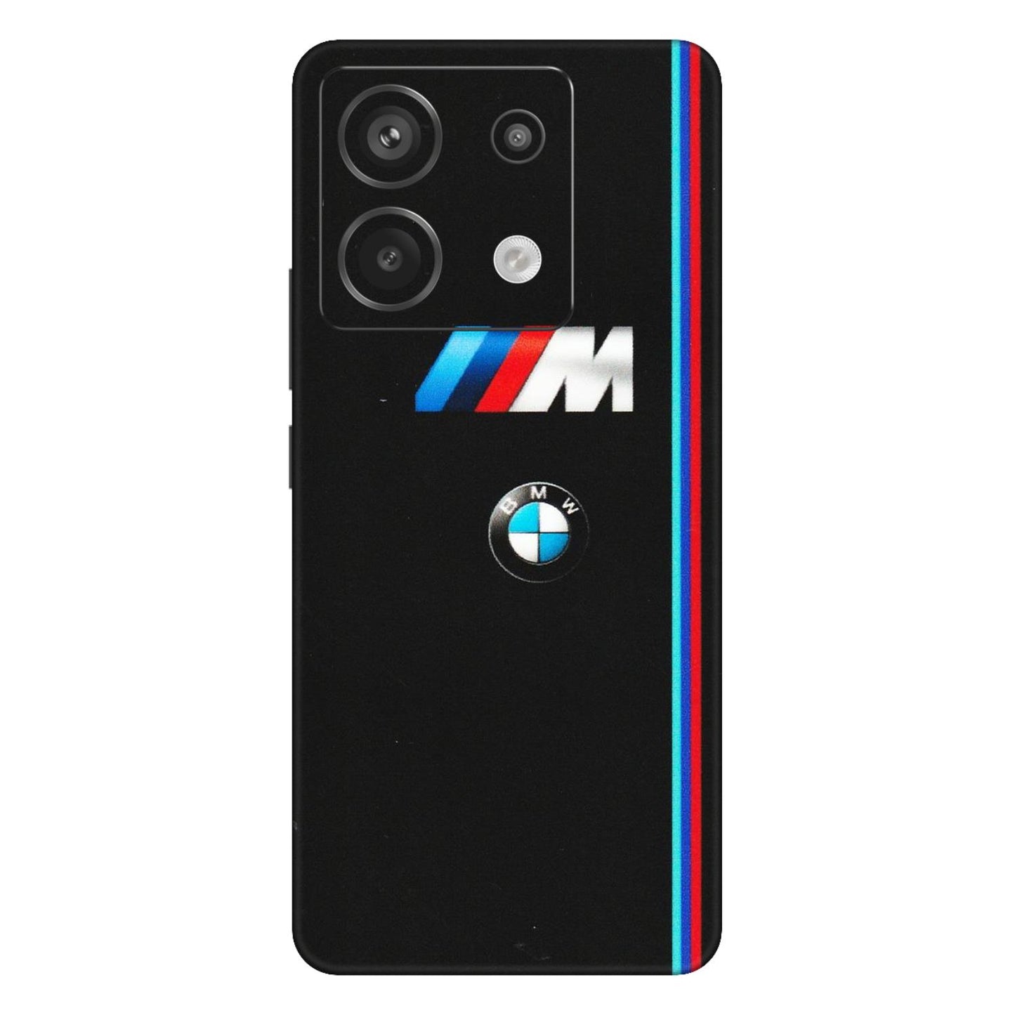 Xiaomi Redmi Phone Skins (All Models) - Styling With Black BMW - Matte Finish (M-74) Redmi Note 13 Pro 5G