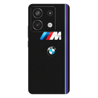 Xiaomi Redmi Phone Skins (All Models) - Styling With Black BMW - Matte Finish (M-74) Redmi Note 13 Pro 5G