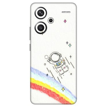 Xiaomi Redmi Phone Skins (All Models) - Milkyway Astronaut - 3D Embossed Finish (L-110) Redmi Note 13 Pro Plus 5G