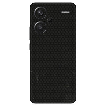 Xiaomi Redmi Phone Skins (All Models) - Black honeycomb - 3D Embossed Finish (L-114) Redmi Note 13 Pro Plus 5G