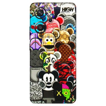 Xiaomi Redmi Phone Skins (All Models) - More Mickey Mouses - 3D Embossed Finish (L-118) Redmi Note 13 Pro Plus 5G