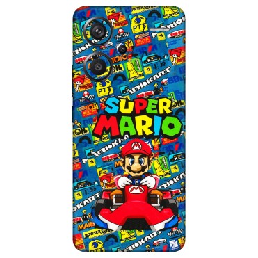 Xiaomi Redmi Phone Skins (All Models) - Super Mario Kart - 3D Embossed Finish (L-140) Redmi Note 13 Pro Plus 5G