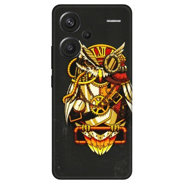 Xiaomi Redmi Phone Skins (All Models) - Classy Smart Owl - 3D Embossed Finish (L-144) Redmi Note 13 Pro Plus 5G