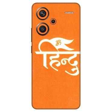 Xiaomi Redmi Phone Skins (All Models) - Hindu Kesari - 3D Embossed Finish (L-154) Redmi Note 13 Pro Plus 5G