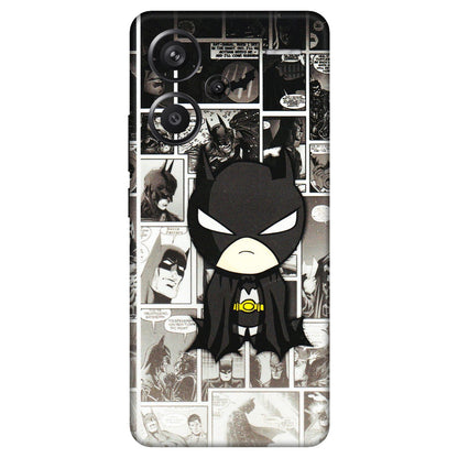 Xiaomi Redmi Phone Skins (All Models) - Toon Batman - 3D Embossed Finish (L-182) Redmi Note 13 Pro Plus 5G