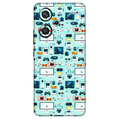 Xiaomi Redmi Phone Skins (All Models) - Gadgets Doodle - 3D Embossed Finish (L-184) Redmi Note 13 Pro Plus 5G