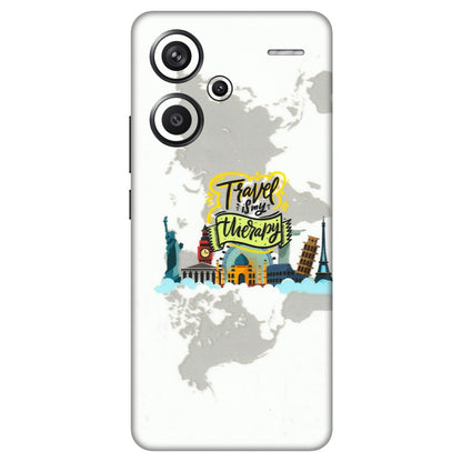 Xiaomi Redmi Phone Skins (All Models) - Travel Therapy - 3D Embossed Finish (L-199) Redmi Note 13 Pro Plus 5G