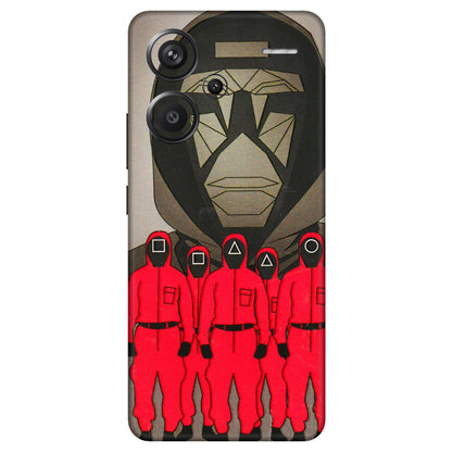 Xiaomi Redmi Phone Skins (All Models) - Squid Game Hero - 3D Embossed Finish (L-245) Redmi Note 13 Pro Plus 5G