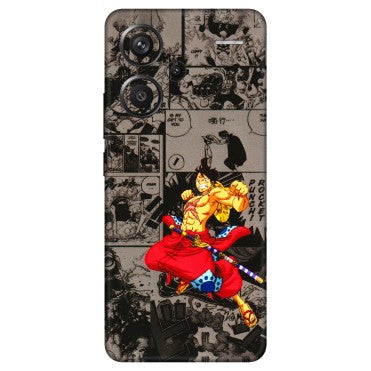 Xiaomi Redmi Phone Skins (All Models) - One Piece Rocket Punch Manga - 3D Embossed Finish (L-25) Redmi Note 13 Pro Plus 5G