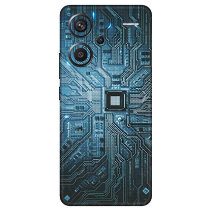 Xiaomi Redmi Phone Skins (All Models) - Original Circuit - 3D Embossed Finish (L-267) Redmi Note 13 Pro Plus 5G