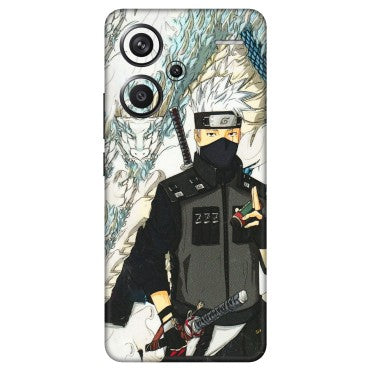 Xiaomi Redmi Phone Skins (All Models) - Kakashi Hatake Naruto Anime - 3D Embossed Finish (L-46) Redmi Note 13 Pro Plus 5G