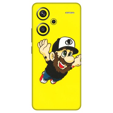 Xiaomi Redmi Phone Skins (All Models) - Flying Beardo - 3D Embossed Finish (L-60) Redmi Note 13 Pro Plus 5G