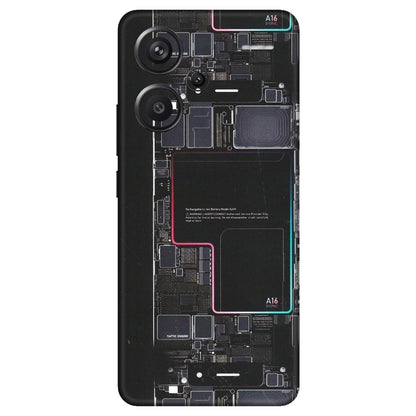 Xiaomi Redmi Phone Skins (All Models) - Motherboard Circuit Layout - Matte Finish (M-117) Redmi Note 13 Pro Plus 5G