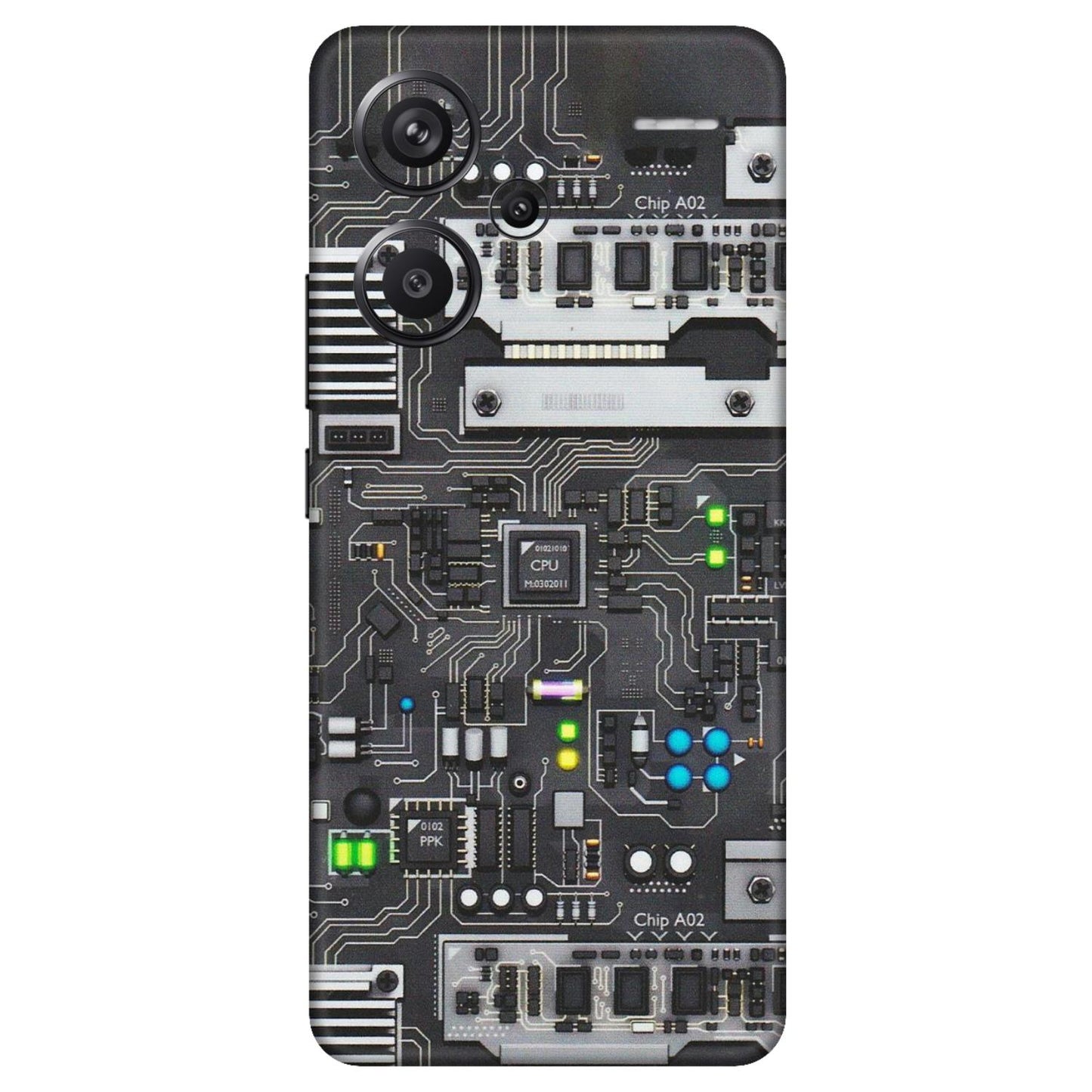 Xiaomi Redmi Phone Skins (All Models) - Motherboard Internals - Matte Finish (M-135) Redmi Note 13 Pro Plus 5G