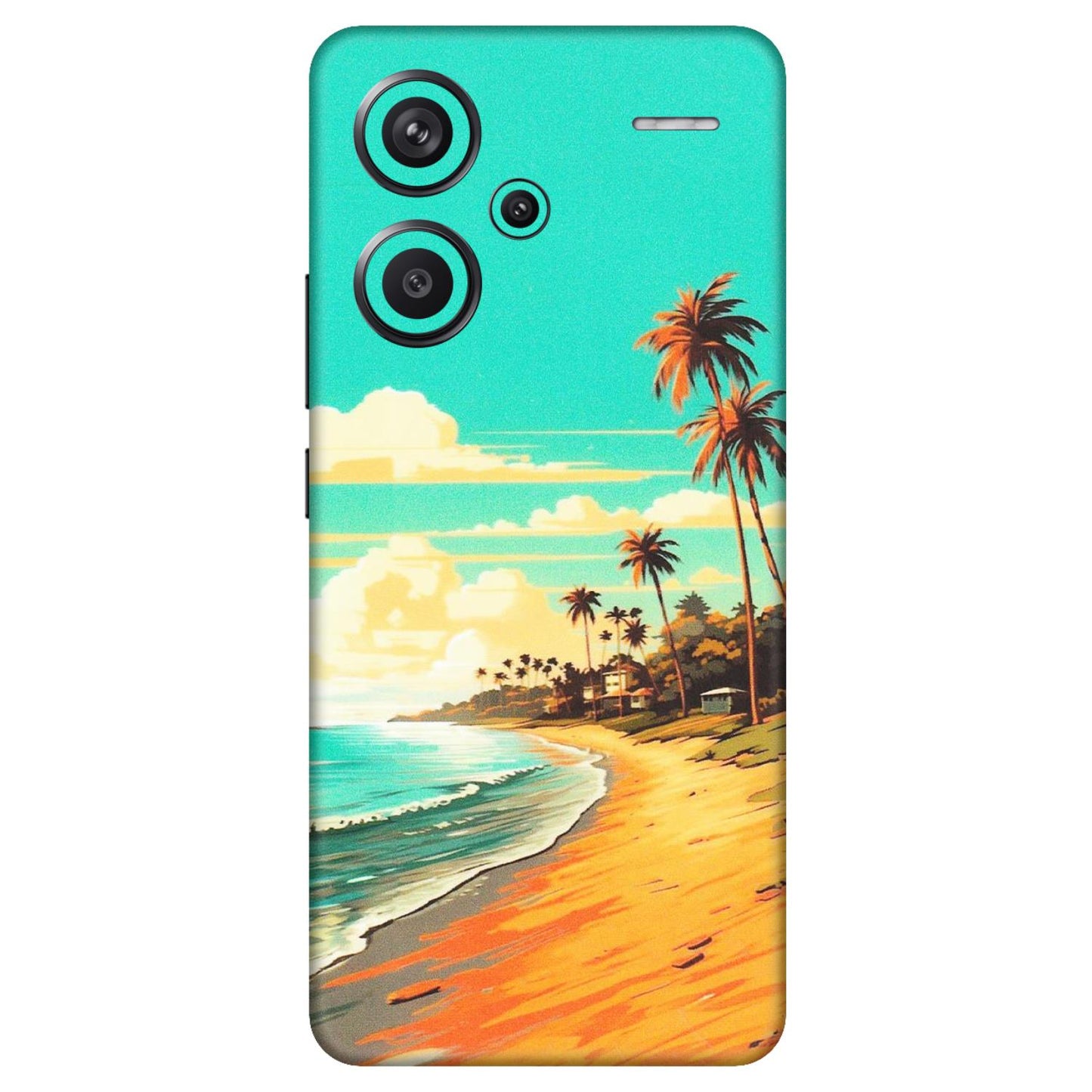 Xiaomi Redmi Phone Skins (All Models) - Miami Beach - Matte Finish (M-136) Redmi Note 13 Pro Plus 5G