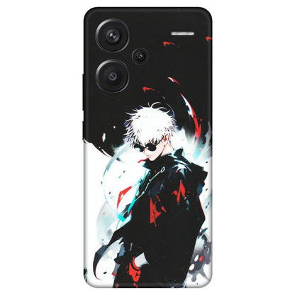 Xiaomi Redmi Phone Skins (All Models) - Gojo Powerful Charater Kaisen Anime - Matte Finish (M-144) Redmi Note 13 Pro Plus 5G