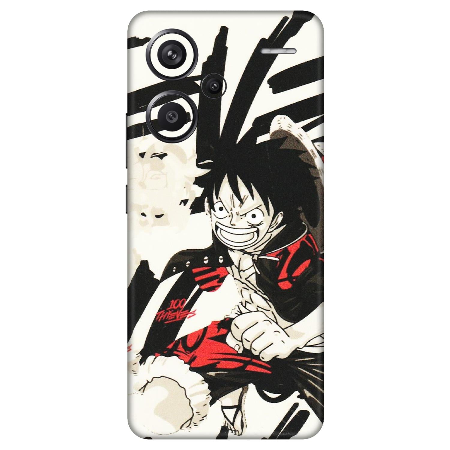 Xiaomi Redmi Phone Skins (All Models) - Monkey D.Luffy Manga Anime - Matte Finish (M-145) Redmi Note 13 Pro Plus 5G