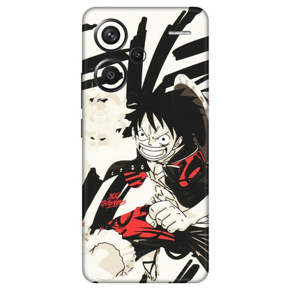 Xiaomi Redmi Phone Skins (All Models) - Monkey D.Luffy Manga Anime - Matte Finish (M-145) Redmi Note 13 Pro Plus 5G