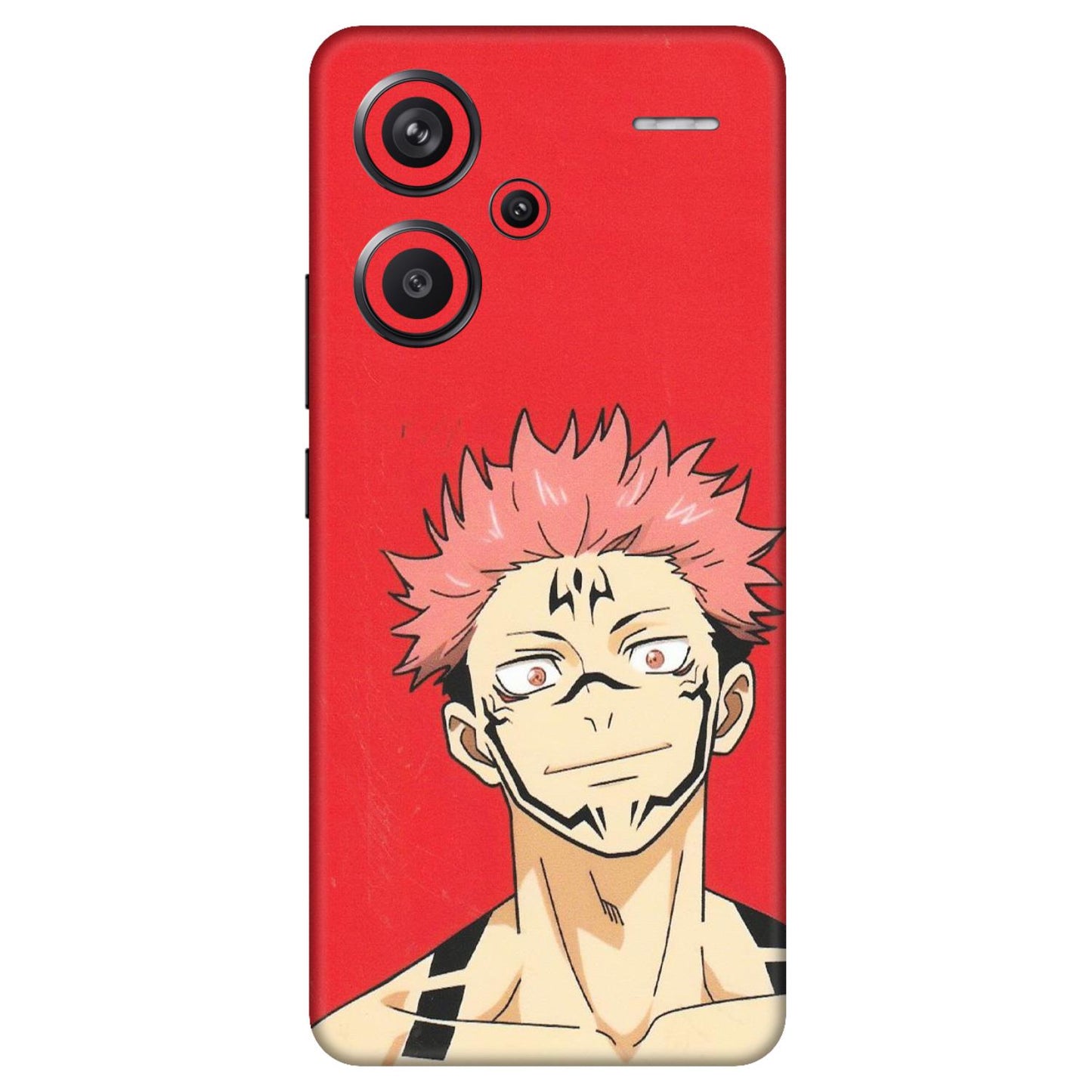 Xiaomi Redmi Phone Skins (All Models) - Ryomen Sukuna Fun Anime - Matte Finish (M-153) Redmi Note 13 Pro Plus 5G