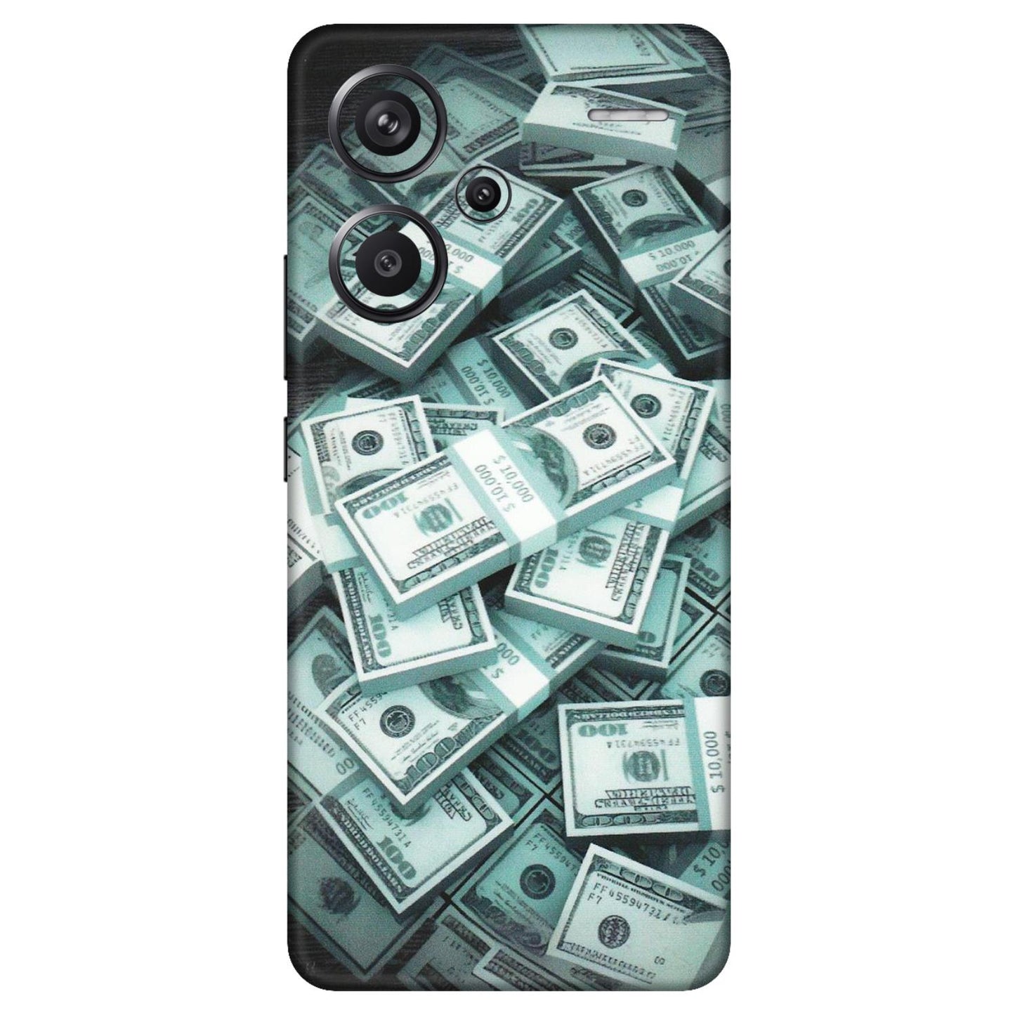 Xiaomi Redmi Phone Skins (All Models) - Hundred Dollar Bill - Matte Finish (M-162) Redmi Note 13 Pro Plus 5G