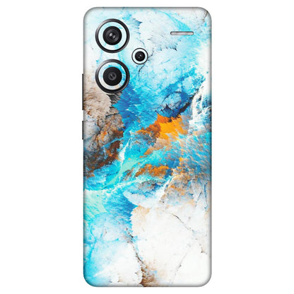 Xiaomi Redmi Phone Skins (All Models) - Blue Waves Abstract - Matte Finish (M-19) Redmi Note 13 Pro Plus 5G
