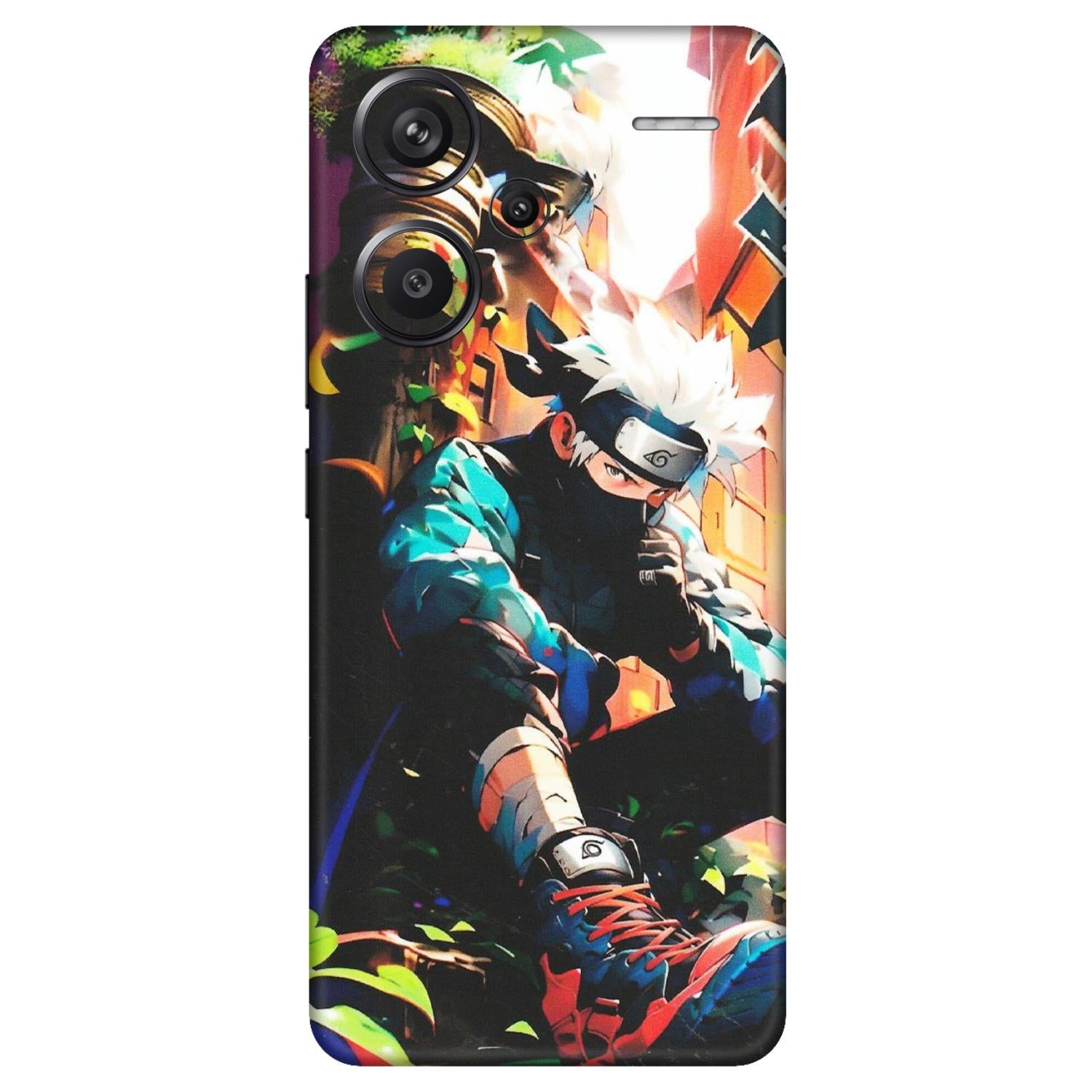 Xiaomi Redmi Phone Skins (All Models) - Ash & Pikachu - Matte Finish (M-26) Redmi Note 13 Pro Plus 5G