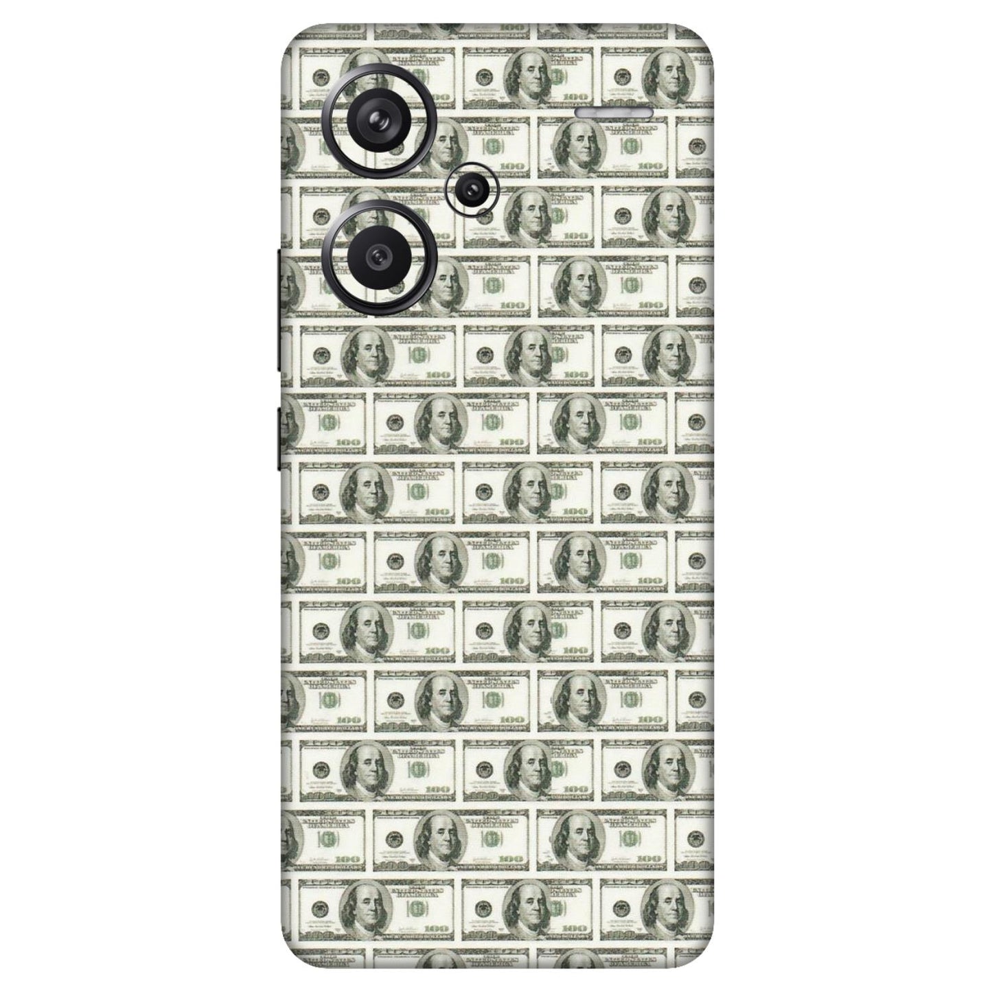 Xiaomi Redmi Phone Skins (All Models) - I Love Dollars - Matte Finish (M-40) Redmi Note 13 Pro Plus 5G