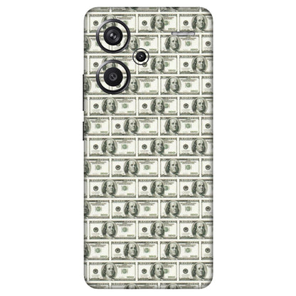 Xiaomi Redmi Phone Skins (All Models) - I Love Dollars - Matte Finish (M-40) Redmi Note 13 Pro Plus 5G