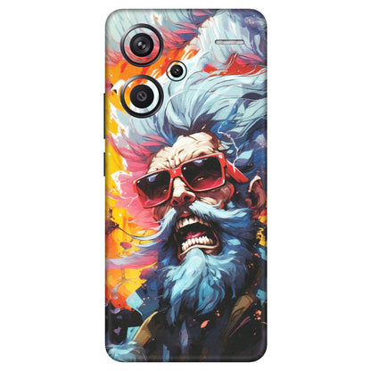 Xiaomi Redmi Phone Skins (All Models) - Daddy Cool Character - Matte Finish (M-43) Redmi Note 13 Pro Plus 5G