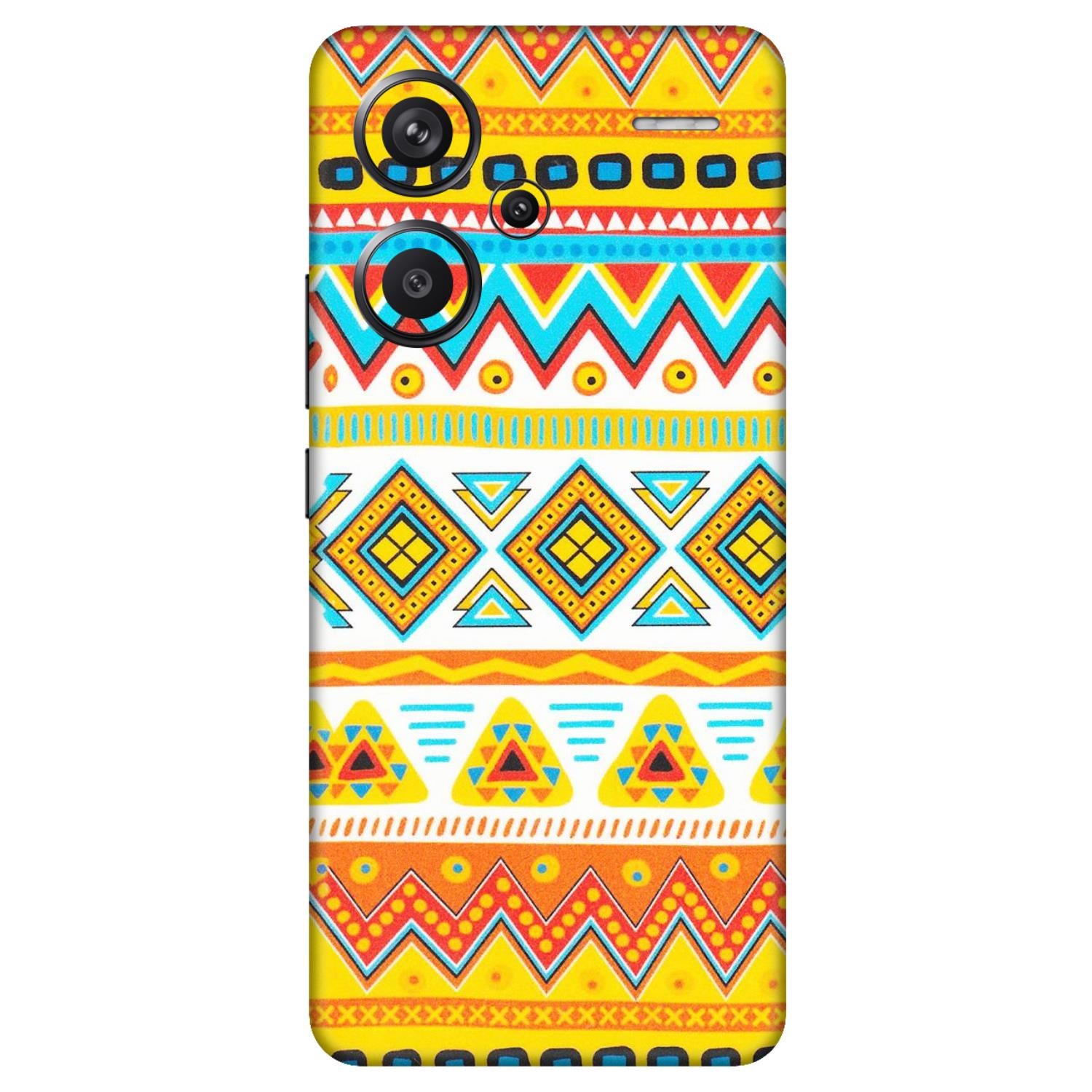 Xiaomi Redmi Phone Skins (All Models) - Mexican Abstract - Matte Finish (M-71) Redmi Note 13 Pro Plus 5G