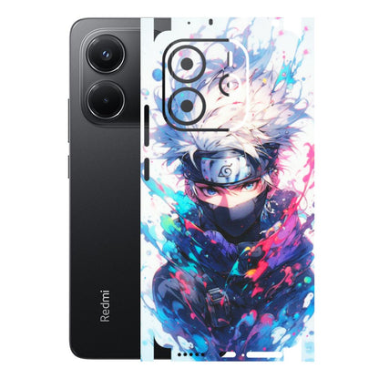Xiaomi Redmi Phone Skins (All Models) - Naruto Face Mask - Matte Finish (M-03) Redmi Note 14 5G