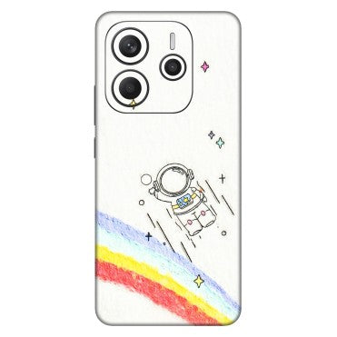 Xiaomi Redmi Phone Skins (All Models) - Milkyway Astronaut - 3D Embossed Finish (L-110) Redmi Note 14 5G