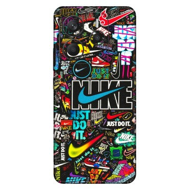 Xiaomi Redmi Phone Skins (All Models) - Just Do It Doodles - 3D Embossed Finish (L-166) Redmi Note 14 5G