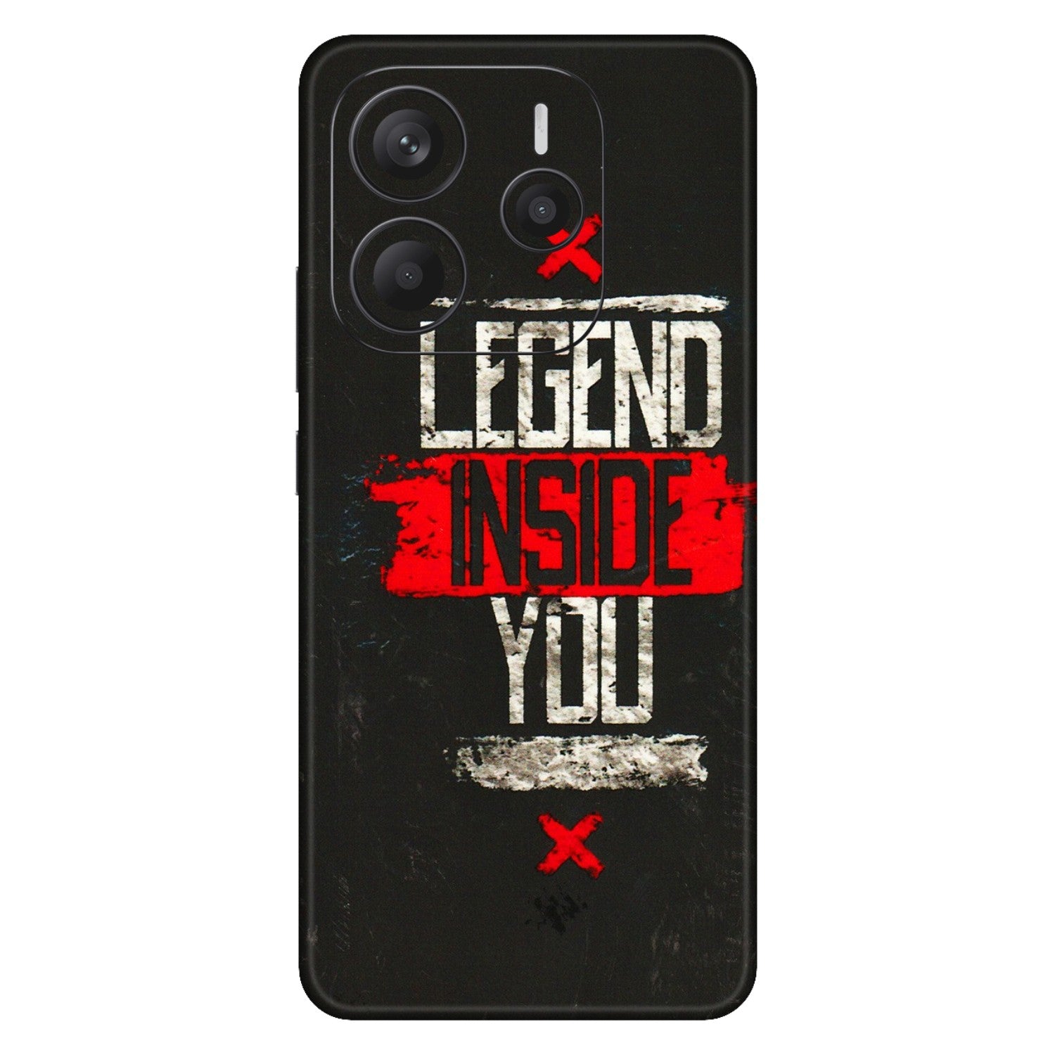 Xiaomi Redmi Phone Skins (All Models) - Legend Inside You - 3D Embossed Finish (L-186) Redmi Note 14 5G