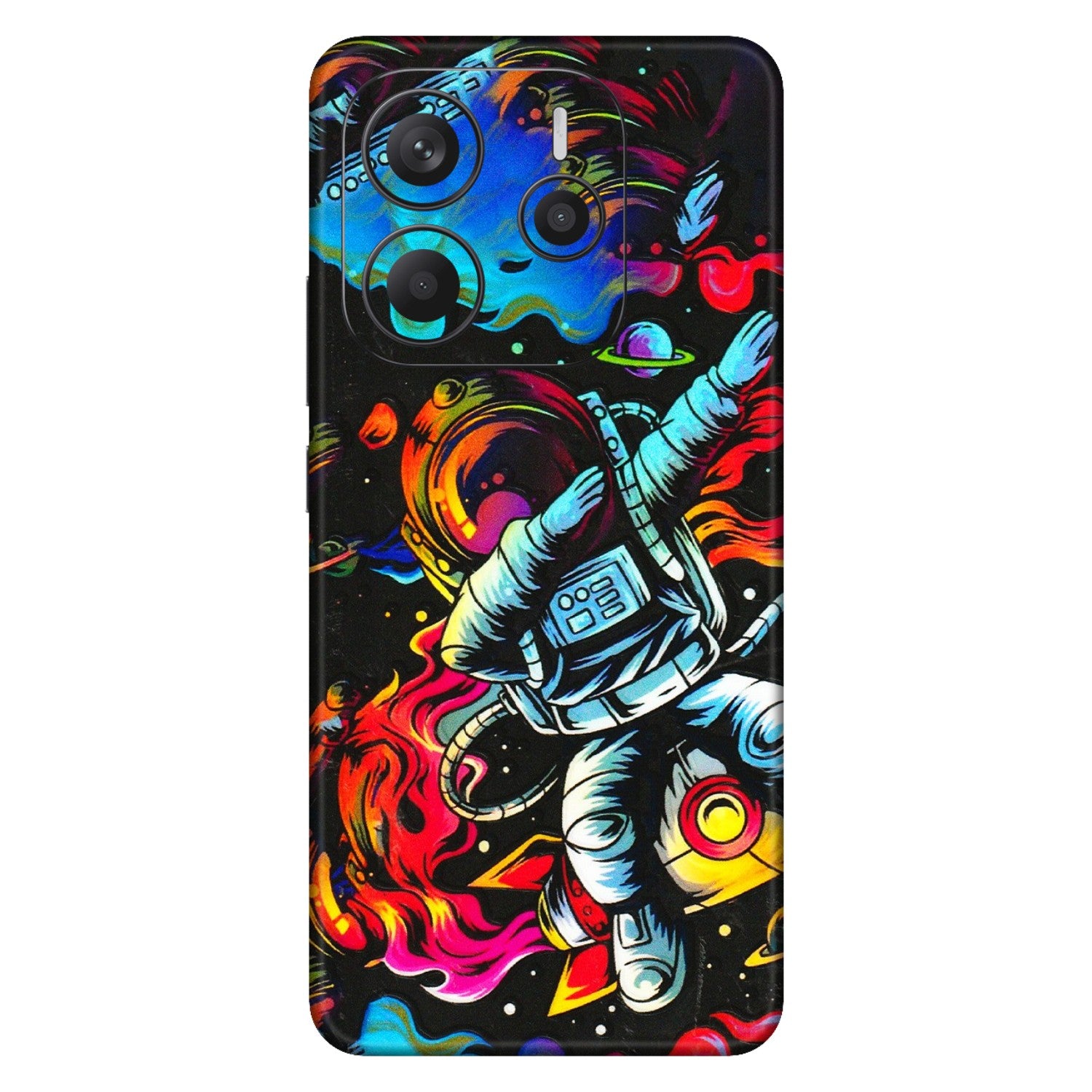 Xiaomi Redmi Phone Skins (All Models) - Astronaut Dope - 3D Embossed Finish (L-191) Redmi Note 14 5G