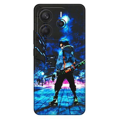 Xiaomi Redmi Phone Skins (All Models) - Demon Slayer Sword - 3D Embossed Finish (L-247) Redmi Note 14 5G