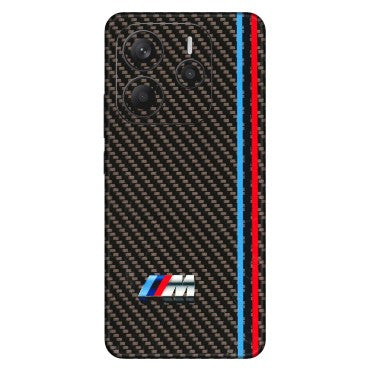 Xiaomi Redmi Phone Skins (All Models) - BM Carbon Fiber Feels - 3D Embossed Finish (L-38) Redmi Note 14 5G