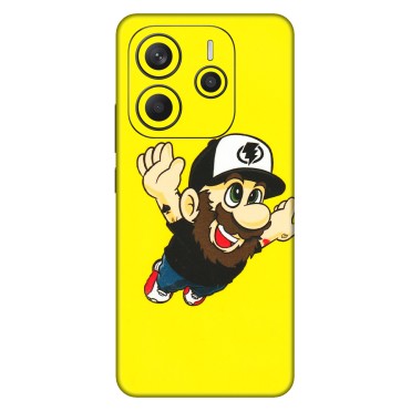 Xiaomi Redmi Phone Skins (All Models) - Flying Beardo - 3D Embossed Finish (L-60) Redmi Note 14 5G